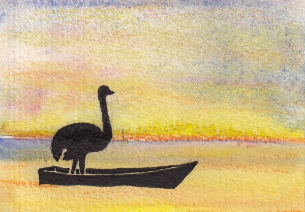 Life of Pi Series - Richard Parker played by an Ostrich